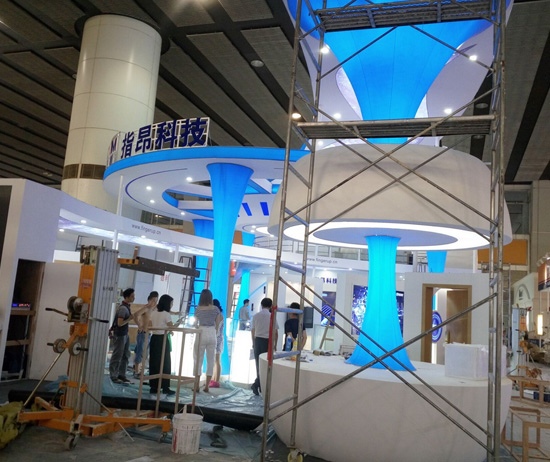 展覽館展臺(tái)搭建必不可少的軟裝材料有哪些？