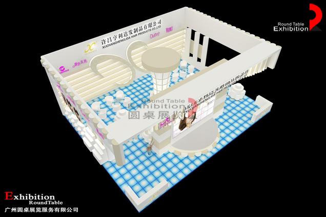 廣州美博會(huì)展臺(tái)搭建圖片