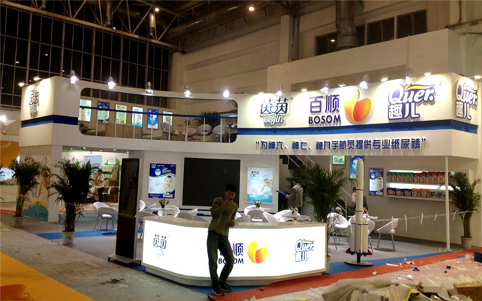 上海孕嬰童展臺設(shè)計(jì)