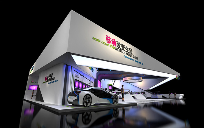 廣州汽車展展臺設計圖片