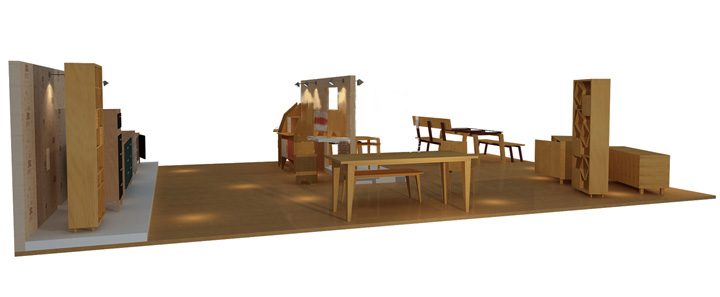 家具家居展臺設(shè)計