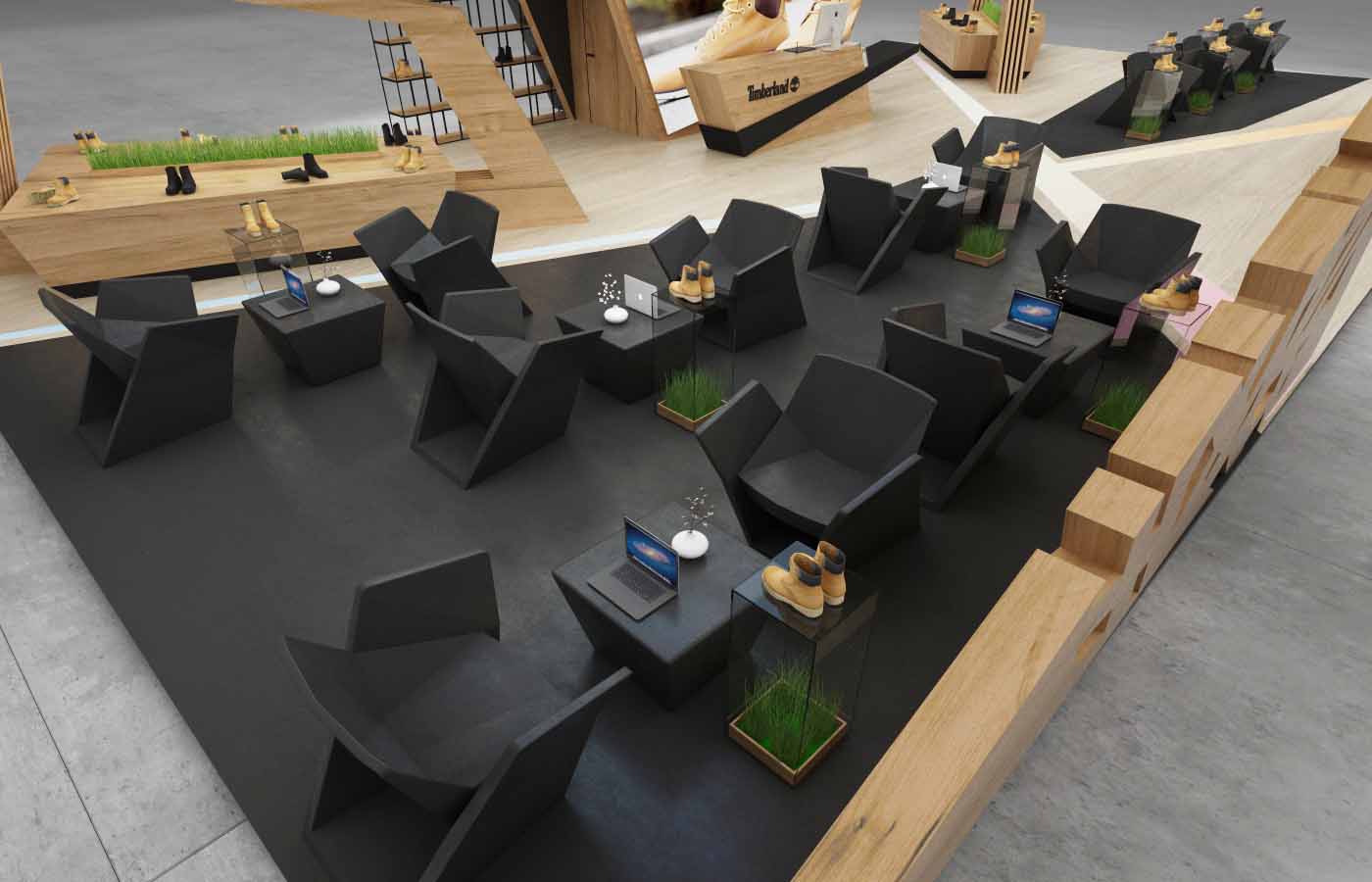 深圳服裝展展臺設(shè)計