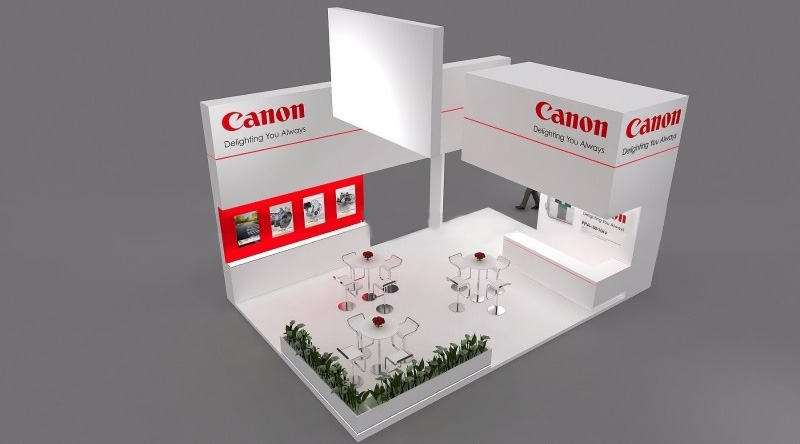 上海進口博覽會搭建-Canon
