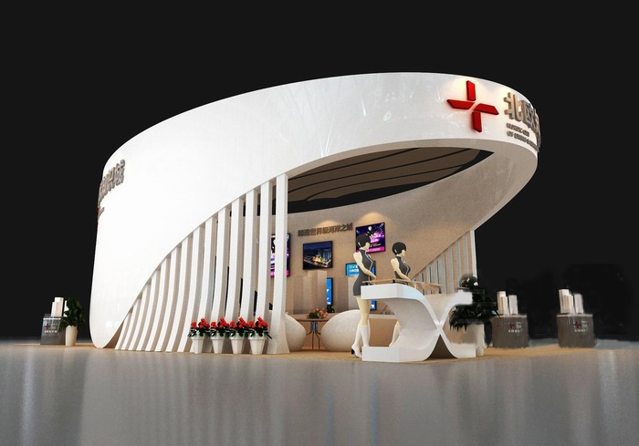 廣州展位搭建-北歐知識城-教育展展臺搭建