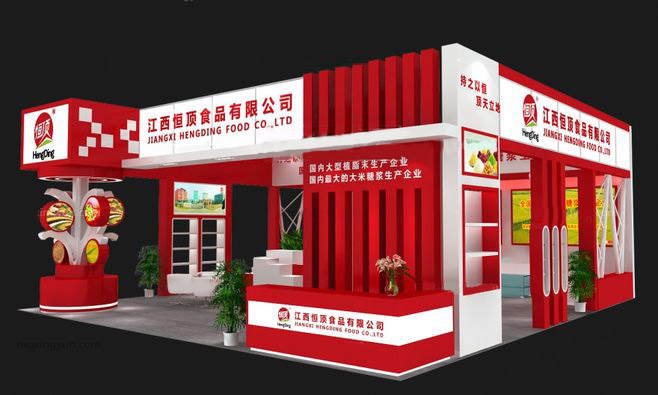 廣州展會(huì)布置-江西恒頂-食品展會(huì)布置