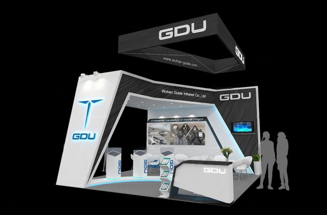 深圳無人機展位設計-GDU高德