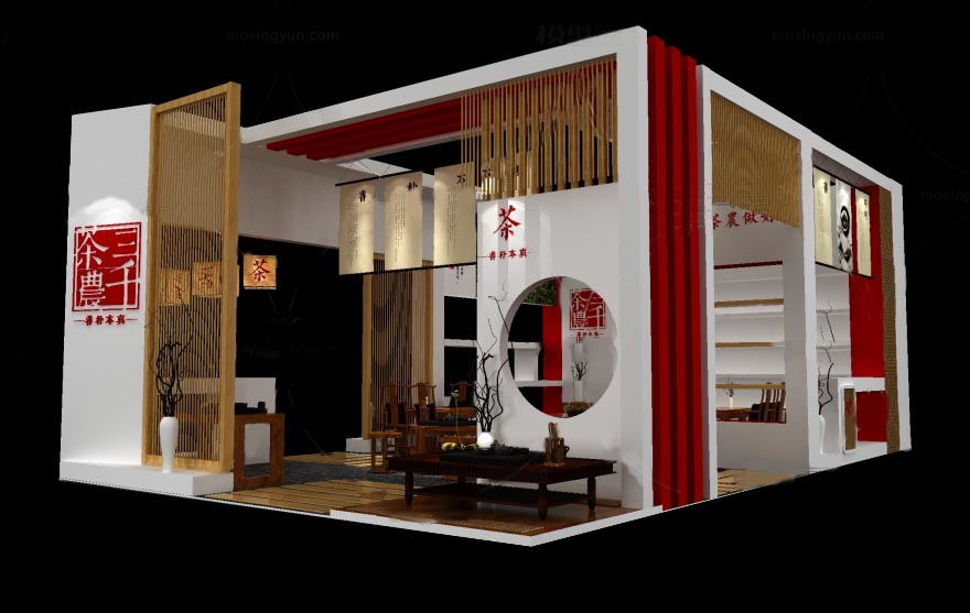 南寧茶博會(huì)展臺(tái)搭建-三千茶農(nóng)