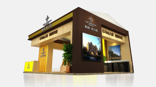 房地產(chǎn)外展搭建-順盛-深圳展會搭建