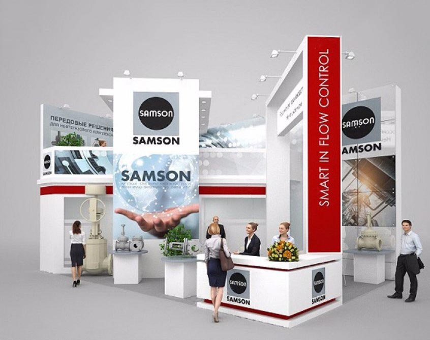 國外展臺設計-SAMSON-國際展會搭建
