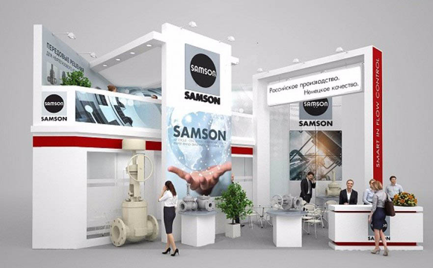國外展臺設計-SAMSON-國際展會搭建