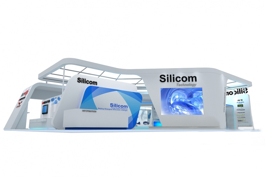 國際展覽裝修-Silicom-國外展臺搭建|國外展位設計|國際展會布置