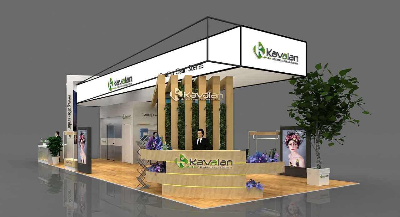 廣州會展展臺設(shè)計(jì)-Kavalan-酒店用品展臺搭建|酒店用品展會裝修