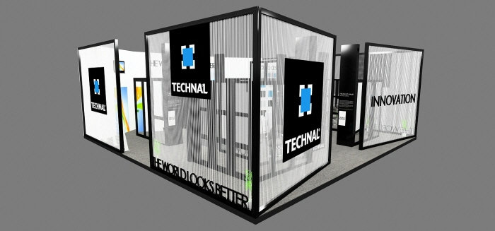 國際展會搭建-TECHNAL-國際展覽展示設(shè)計|國際會展展臺設(shè)計