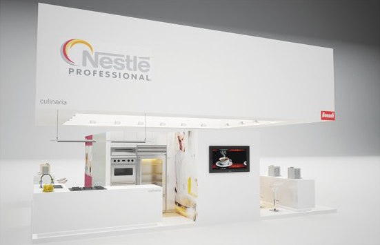 企業(yè)展廳裝修布置-NESTLE-展廳設(shè)計