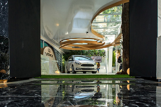 汽車展廳裝修設(shè)計-Ford Vignale-設(shè)計展廳搭建