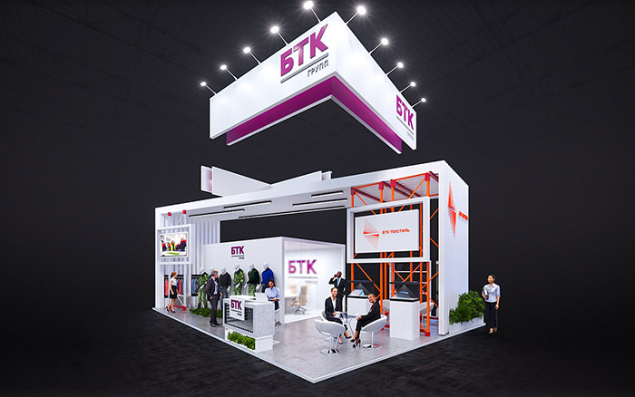 迪拜展覽搭建-6TK-服飾展會搭建