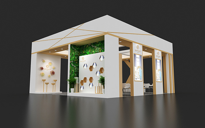 北京展會(huì)展臺(tái)設(shè)計(jì)-KAYSLEY-美博會(huì)展覽設(shè)計(jì)