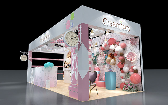 青島展臺(tái)搭建-creamistry-中冰展會(huì)設(shè)計(jì)