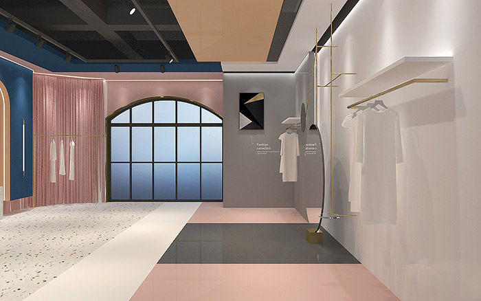 女服飾直播間設計-深圳展廳設計