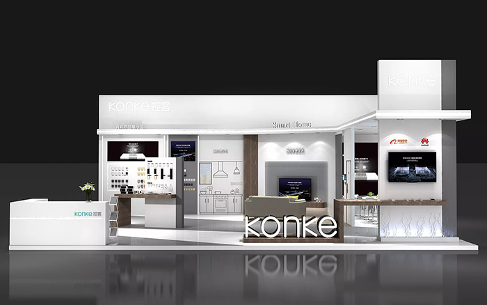 廣州市展臺搭建-konke-家居展會布展設計