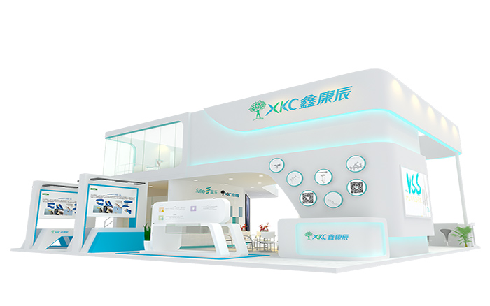 廣州裝修展會搭建-鑫康辰-醫(yī)學展臺布展設計