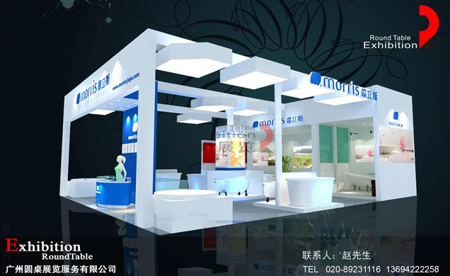 摩立斯-佛山衛(wèi)浴陶瓷展臺設(shè)計
