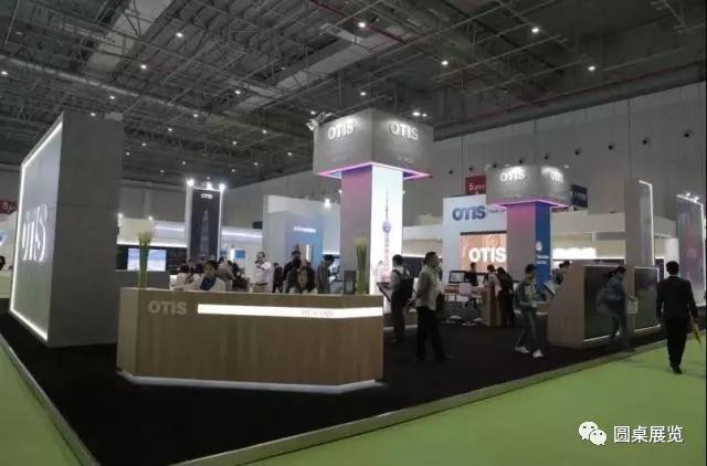 上海電梯展臺設計