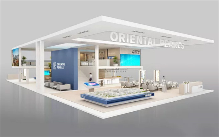 ORIENTAL PEARLS-廣州美博會展展臺設計