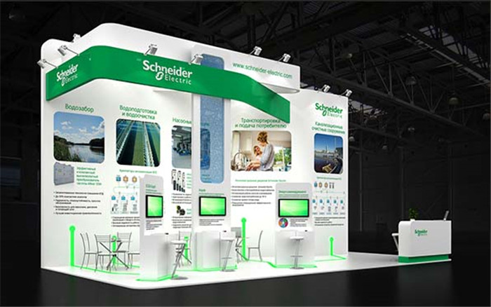 schneider-廣州工業(yè)展展臺設(shè)計