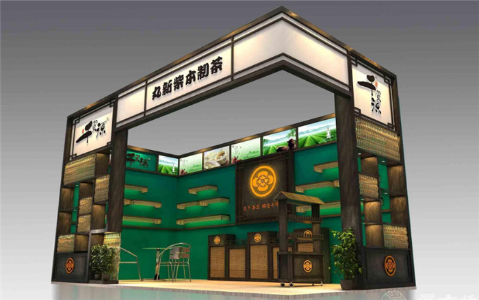 廣州茶博會(huì)展示設(shè)計(jì)-丸新柴本