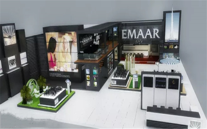 EMMAAR-廣州涂料展展臺設(shè)計