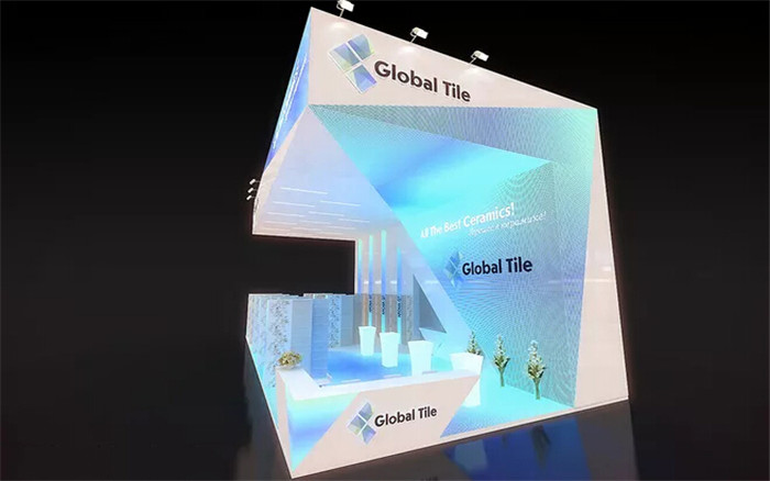 Global tile-廣州陶瓷展展臺(tái)設(shè)計(jì)