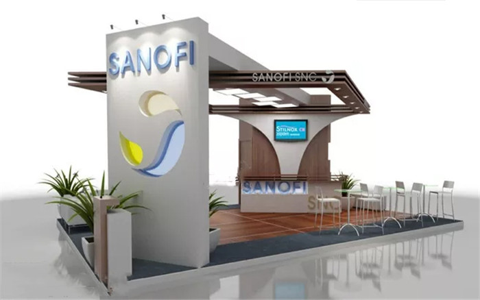 SANOFI-廣州醫(yī)藥展展臺設(shè)計(jì)