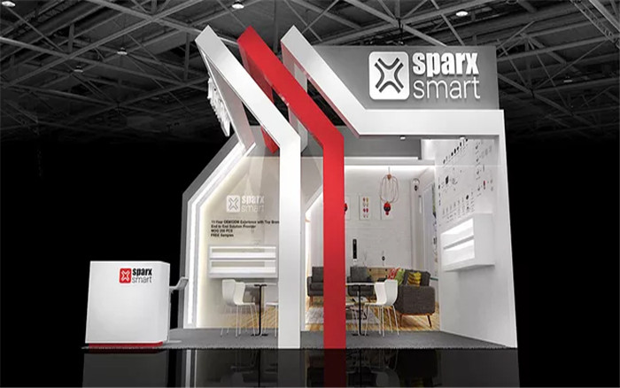 sparx smart-香港電子展展臺(tái)設(shè)計(jì)