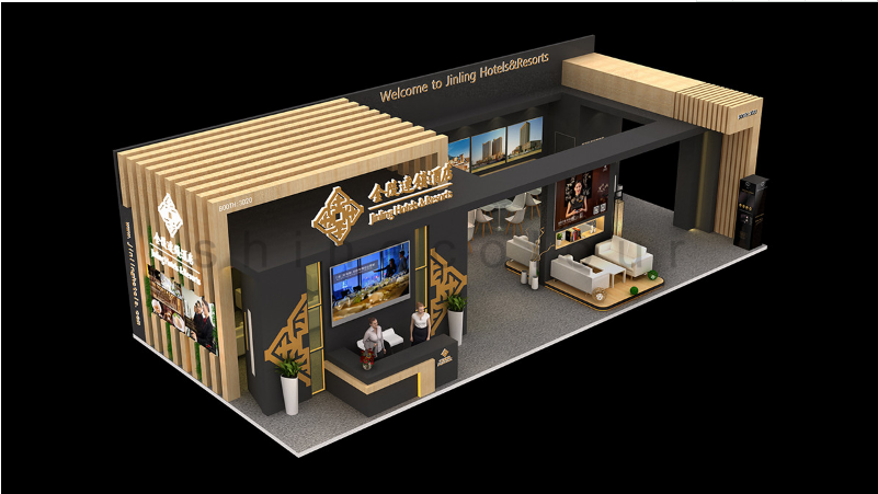 酒店用品展展會(huì)搭建