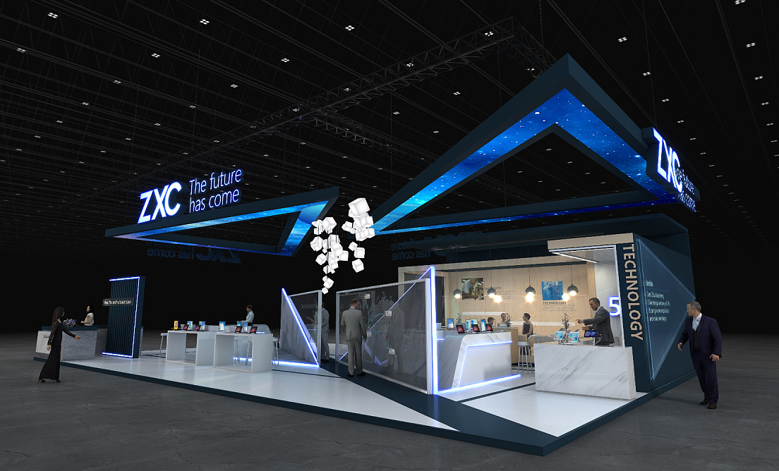 上海進口博覽會展廳設計-ZXC