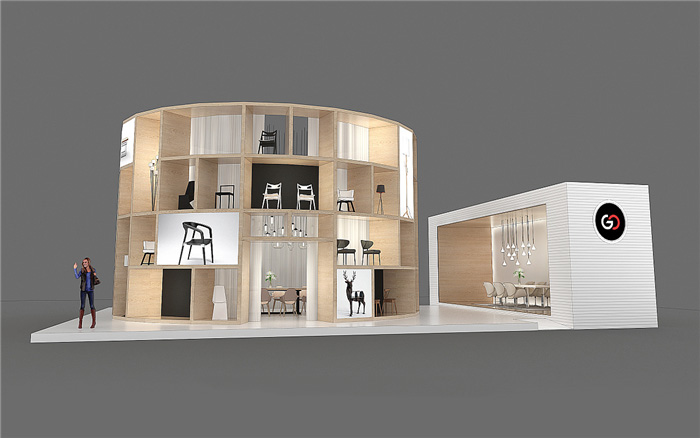 辦公用品展臺搭建