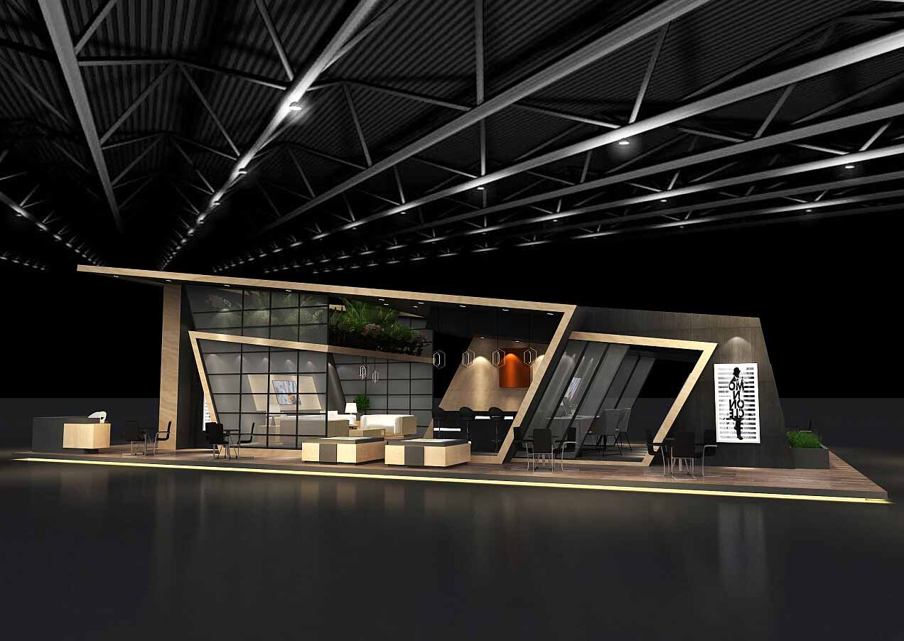 深圳展臺(tái)設(shè)計(jì)搭建-藝術(shù)交流會(huì)