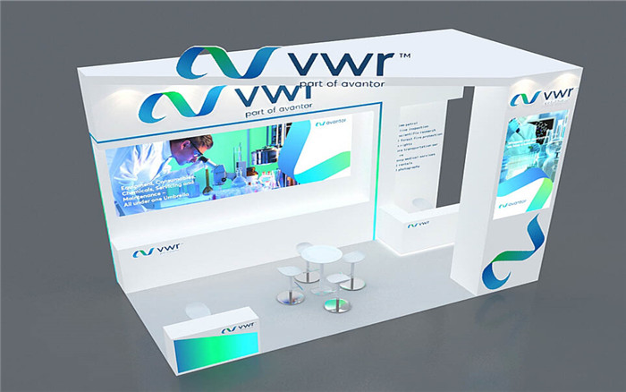 上海醫(yī)療特裝展臺搭建-VWR-上海展會搭建設(shè)計