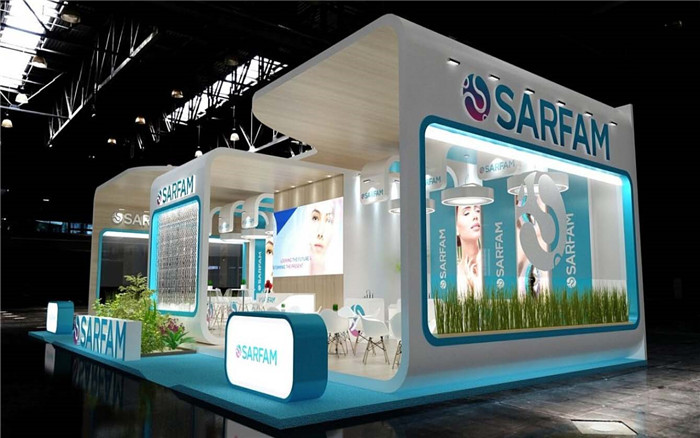 廣州美博會展臺設(shè)計-SARFAM