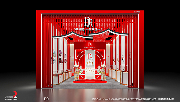 紅色在深圳婚博會展臺設計搭建中有什么含義？
