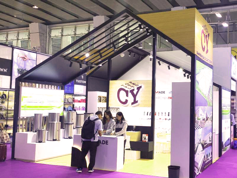 CY TOP PTE.LTD.的第136屆獲獎廣交會展位設(shè)計搭建圖片